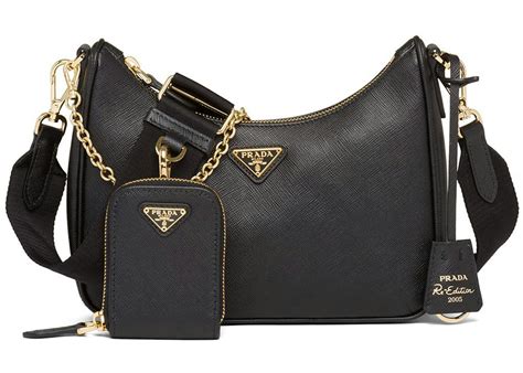 poshet prada nera|Women's Bags .